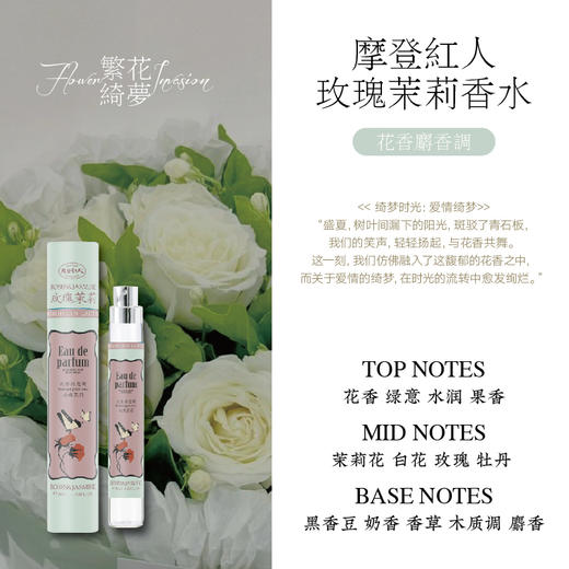 摩登红人正品国货夏季持久香水10ml女生学生便携香氛大牌平替淡香 商品图3