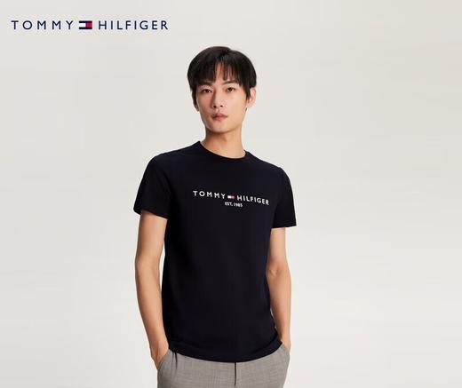 TOMMY 短袖T恤男  MW16171-DW5 藏青色. 商品图4