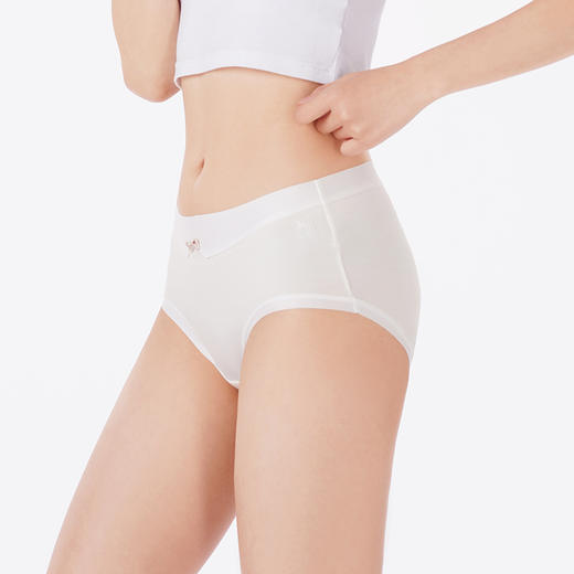 都市丽人内裤舒肤棉平角裤棉质茶纤女士内裤LKT5L1 商品图2