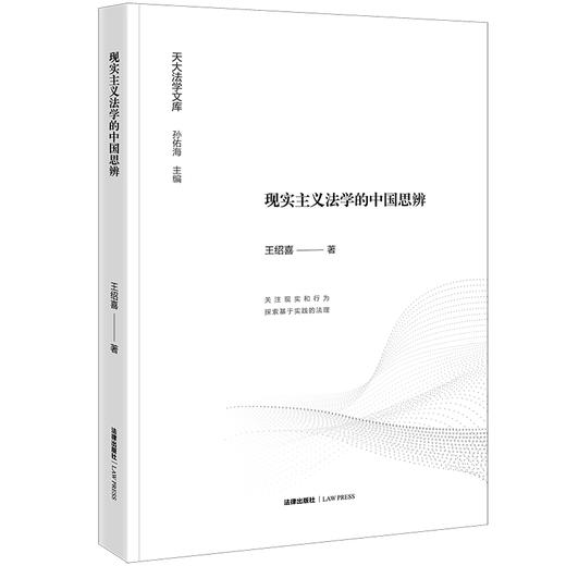 现实主义法学的中国思辨 王绍喜著 法律出版社 商品图0