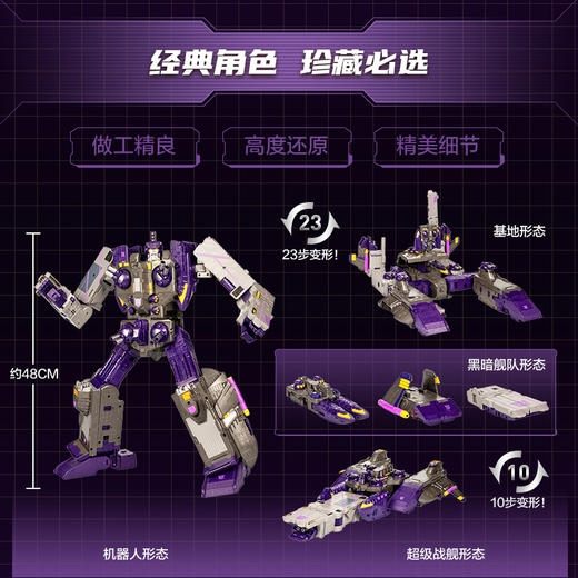 Hasbro 孩之宝变形金刚传世泰坦级潮汐波HASCF85125C00 商品图1