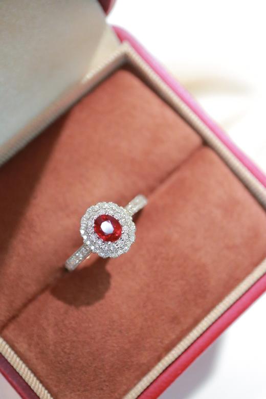 0.69ct 红宝石戒指 商品图0