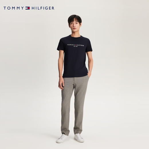 TOMMY 短袖T恤男  MW16171-DW5 藏青色. 商品图1