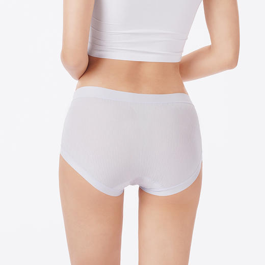 都市丽人内裤薄透丝滑平角裤锦泳女士内裤LKT5N4 商品图3