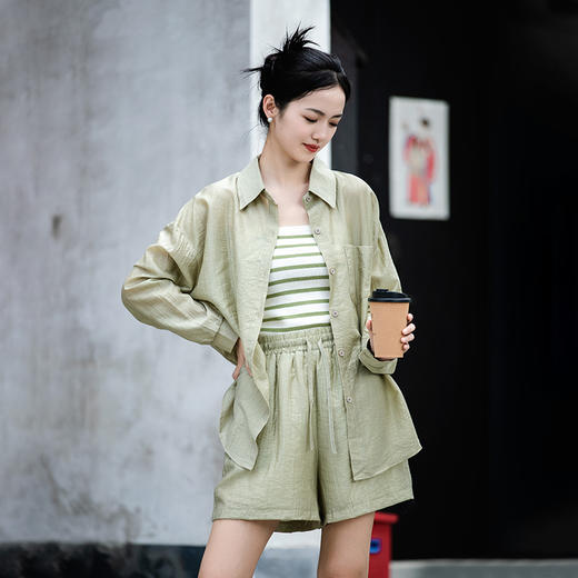 AVANN法式气质连衣裙&氧气天丝三件套 商品图2