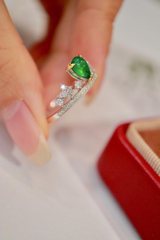 0.5ct 祖母绿戒指 商品图3