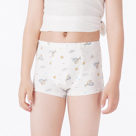 都市丽人眯雅佳童裤舒肤棉平角裤纯棉平角男童内裤JKTB12 商品图1