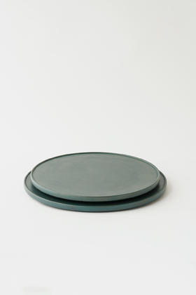 富井贵志22｜23青漆丸盆