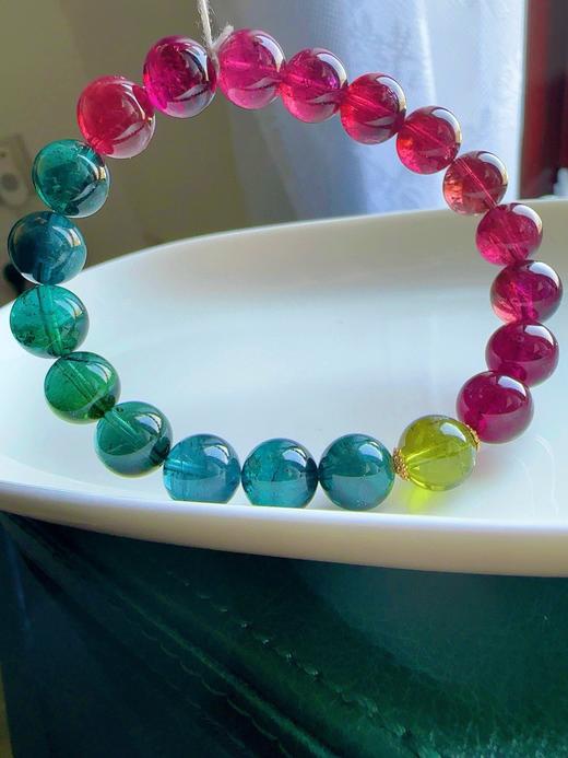 27.1g 9.5mm 碧玺手链 商品图6