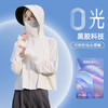 户外防晒衣女夏季2024新款黑胶冰丝原纱防紫外线罩衫骑车薄防晒服 商品缩略图3