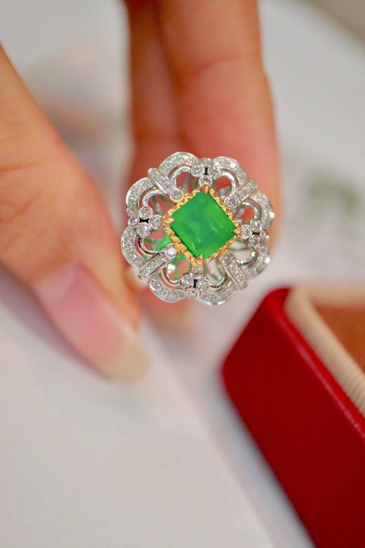 1.25ct 祖母绿戒指 商品图5