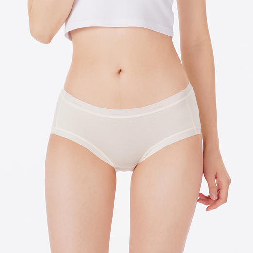 都市丽人内裤纤柔绵平角裤婴肌棉女士内裤LKT5H9 商品图1
