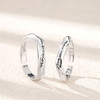 【爱的心动】S925银LOVE情侣对戒戒指【JHY-C000489B】 商品缩略图3