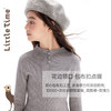 littletime女童打底衫毛衣半高领2024秋冬新款儿童套头长袖针织衫 商品缩略图1