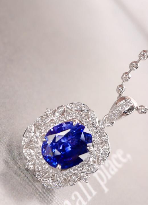 3.2ct 蓝宝石吊坠 商品图1