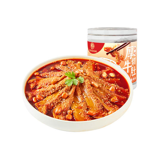 紫燕百味鸡 冷吃厚切牛肚冷冻(罐装530g) 商品图2