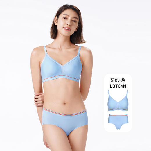 都市丽人内裤零感无痕平角裤泳布女士内裤LPT64N 商品图4