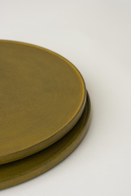 富井贵志24｜25黄漆丸盆 商品图2