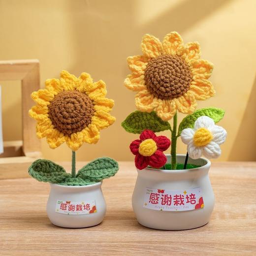 教师节礼物【向日葵花束摆件】送女老师高档贺卡卡片 儿童实用伴手礼品 商品图4