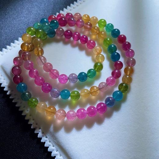 41.5g 7mm 碧玺手链 商品图4