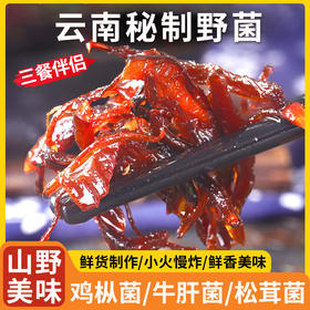 【国庆正常发货】【下饭必备】在菌屋 油鸡枞菌 拌面拌饭拌凉菜 460g/瓶