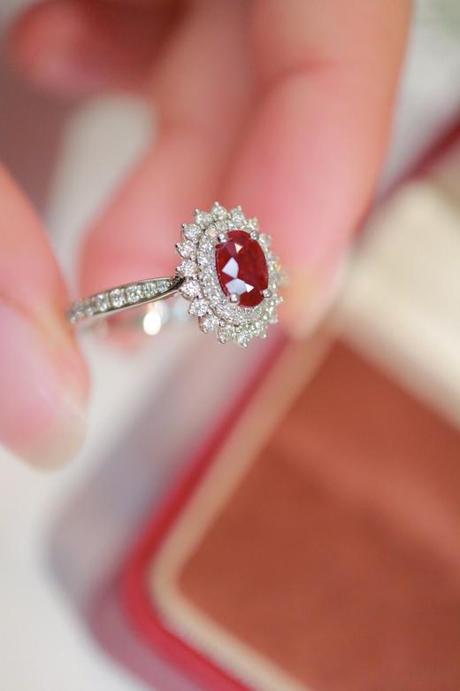 0.72ct 红宝石戒指 商品图2