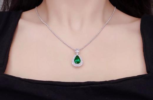 2.25ct 祖母绿吊坠 商品图4