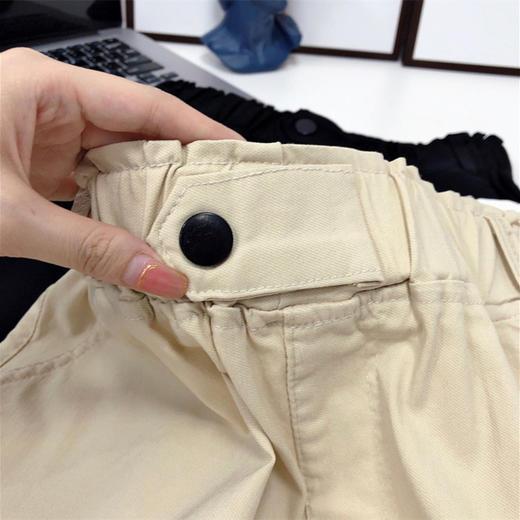 「拼团同款！冰感天丝萝卜裤」棉质松紧腰锥形休闲裤 女2024春夏新款显瘦哈伦裤潮下装 商品图3