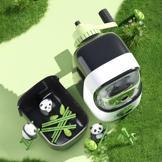 齐心削笔机WHBZ0028猫猫熊自动进笔（吾皇猫） 商品图2