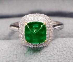 1.85ct 祖母绿戒指