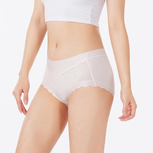 都市丽人内裤舒肤棉平角裤100支棉女士内裤LKT4B1 商品图2