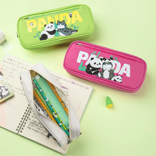 齐心笔袋WHAS0028猫猫熊(吾皇猫） 商品图2