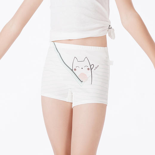 都市丽人眯雅佳童裤舒肤棉平角裤纯棉平角女童内裤JKT509 商品图1