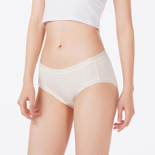都市丽人内裤纤柔绵平角裤婴肌棉女士内裤LKT5H9 商品图2