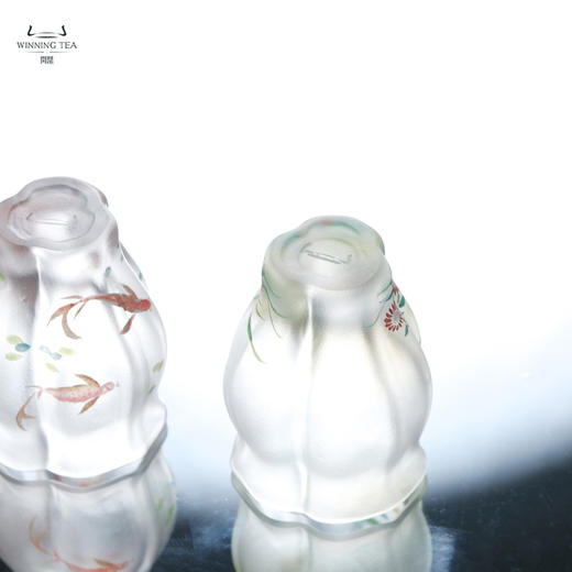 问鼎琉璃佛手杯（蝴蝶）（花卉） （鱼） 商品图3