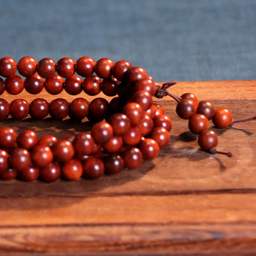 【上新活动：买男款+女款 送 香丸挂坠套装】九典堂小叶紫檀手串 商品图5