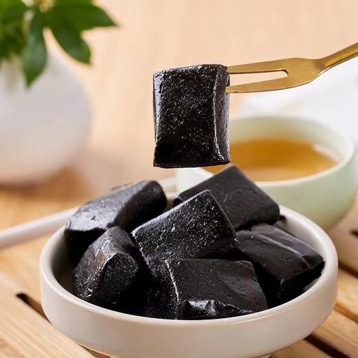 【香甜小满足！黄精黑葚糕】以黑补黑 唤醒精力，香甜软糯 满口芝香，一颗一口 美味好营养！传统工艺配方制作， 黑芝麻糕黄精糕手工糕点零食桑葚糕Y 商品图0