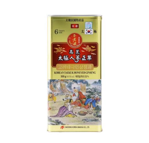 【特卖捡漏】韩国大东 高丽太极人参精果 罐装 300g【保质期：2025年6月】 商品图0
