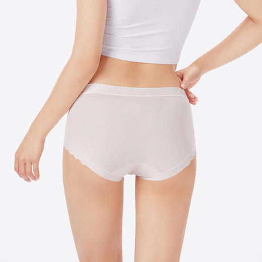 都市丽人内裤舒肤棉平角裤100支棉女士内裤LKT4B1 商品图3