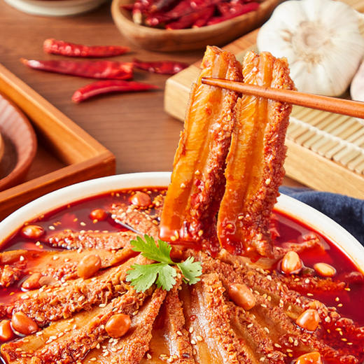 紫燕百味鸡 冷吃厚切牛肚冷冻(罐装530g) 商品图4