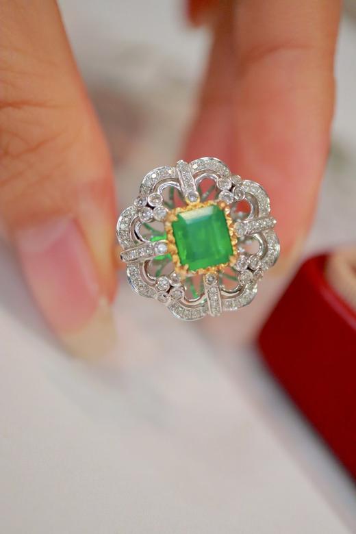1.25ct 祖母绿戒指 商品图1