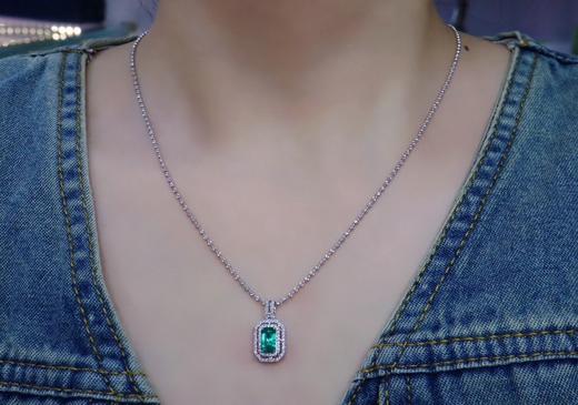 1.27ct 祖母绿吊坠 商品图4