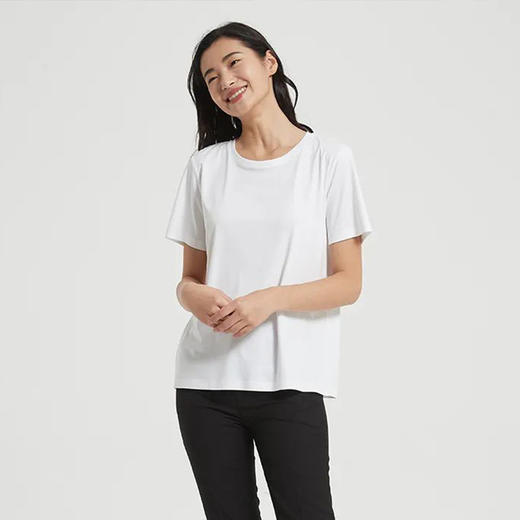 【69元3件，自行设置满减】新疆长绒棉T恤， 亲肤舒适，百搭好穿 商品图6