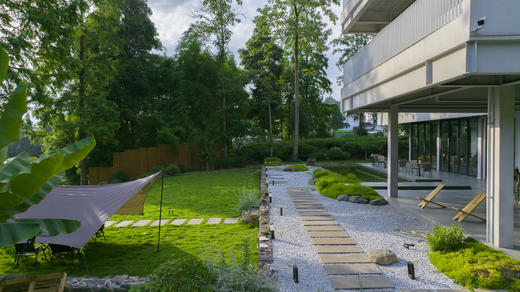 【团建优选-雅安225号民宿】¥4999=8房茶园独栋院子，景观露台、K歌、森林吊床、地暖、户外电影，露营等！csyl 商品图11