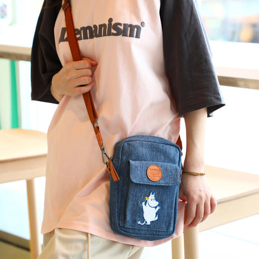 VIPOx姆明 挎包牛仔/橙色【该商品不支持用券】 商品图0