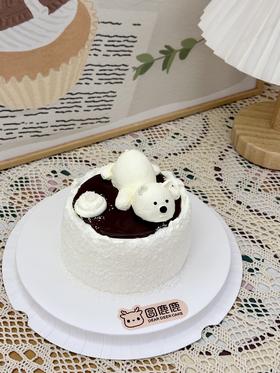 可爱北极熊蛋糕