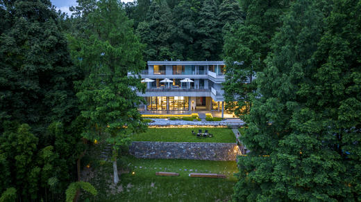 【团建优选-雅安225号民宿】¥4999=8房茶园独栋院子，景观露台、K歌、森林吊床、地暖、户外电影，露营等！csyl 商品图1