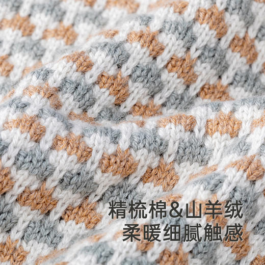 【商场同款】英氏童装毛衣针织衫男童套头羊绒衫复古上衣新款 商品图3