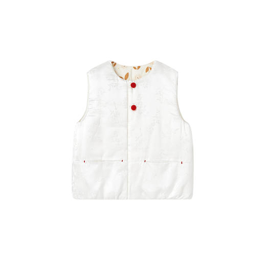 【高定系列】英氏旗舰童装桑蚕丝马甲背心男童女童马甲外套 商品图4