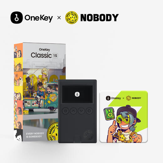 [联名款] Nobody x OneKey - Classic 1S 盲盒 + 品牌周边充电宝 购买7套盒即加送周星驰签名周边 商品图4